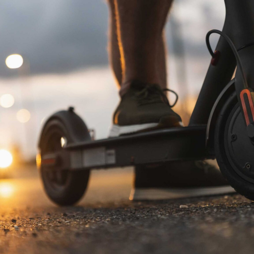 Electric scooter travel
